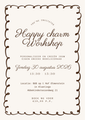 Happy charm workshop - Zondag 30 augustus
