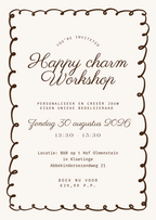 Happy charm workshop - Zondag 30 augustus