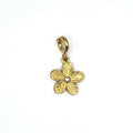 Bloem met parel - charm
