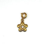 Bloem met rhinestone - charm