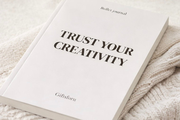 Bullet journal 'Trust your creativity'