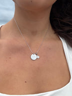 Combi - ketting huisdier + gegraveerd pootje