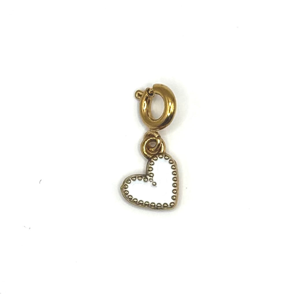 Hartje wit - charm
