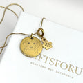 Combi - ketting huisdier + gegraveerd pootje
