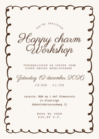Happy charms workshop - Zaterdag 12 December